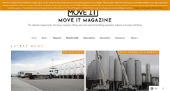 Desktop Screenshot of moveitmagazine.com